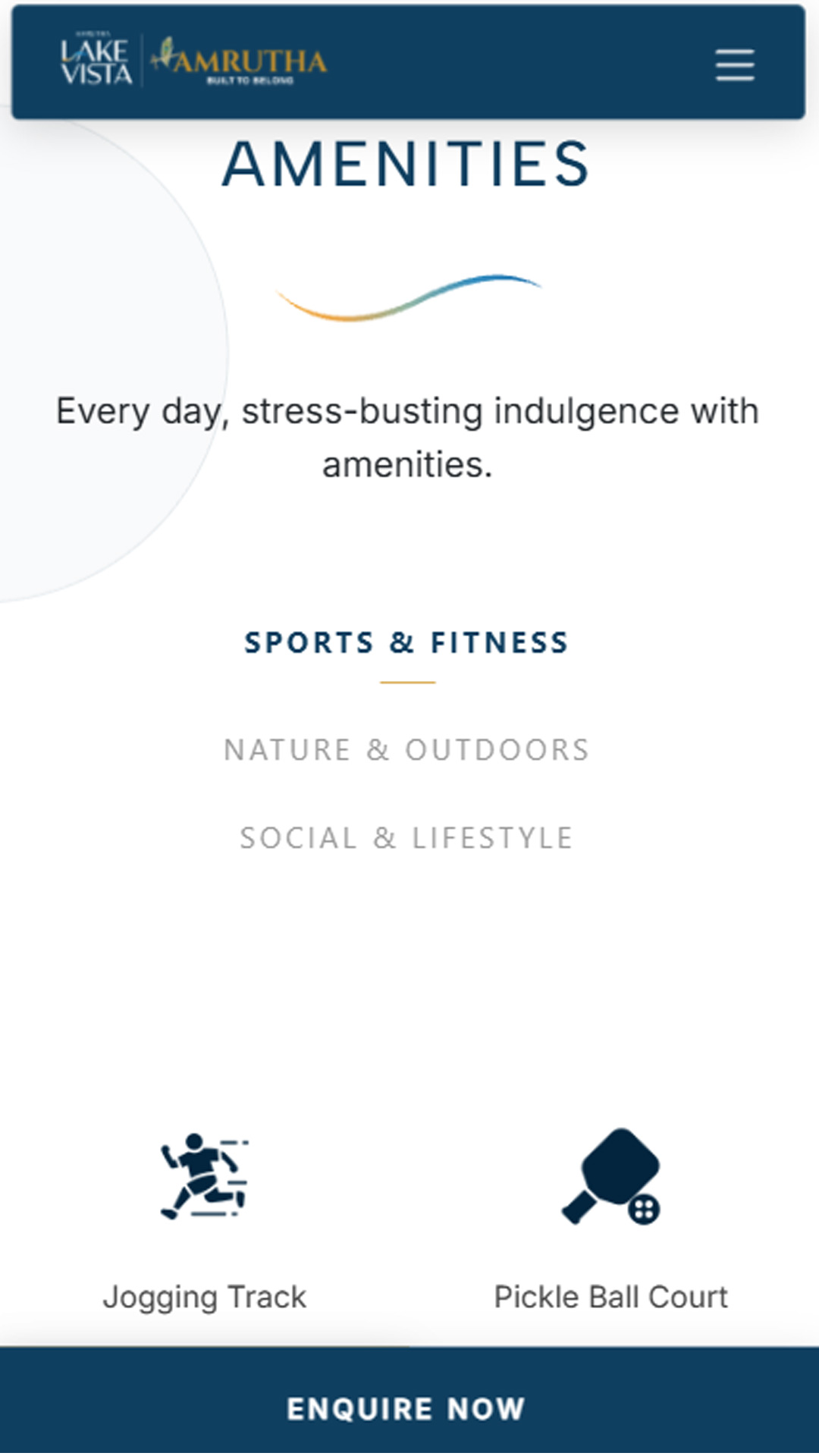 Mobile layout with bottom sticky actions